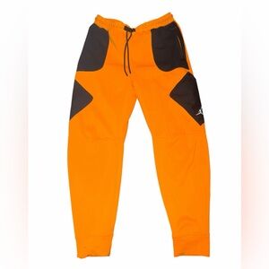 Air Jordan Zion Naruto mens L orange sweatpants